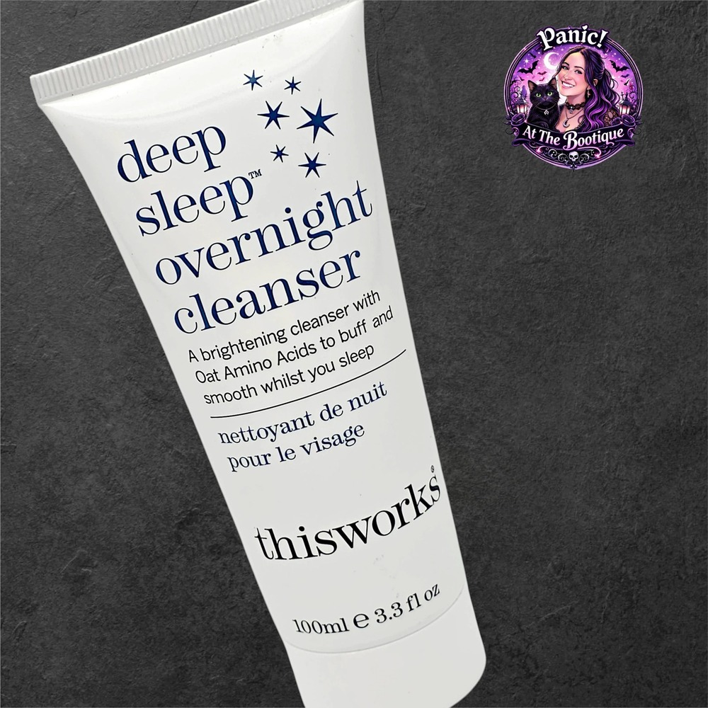 This Works Deep Sleep Overnight Cleanser 100ml 3.3oz Brightening Oat Amino Acids
